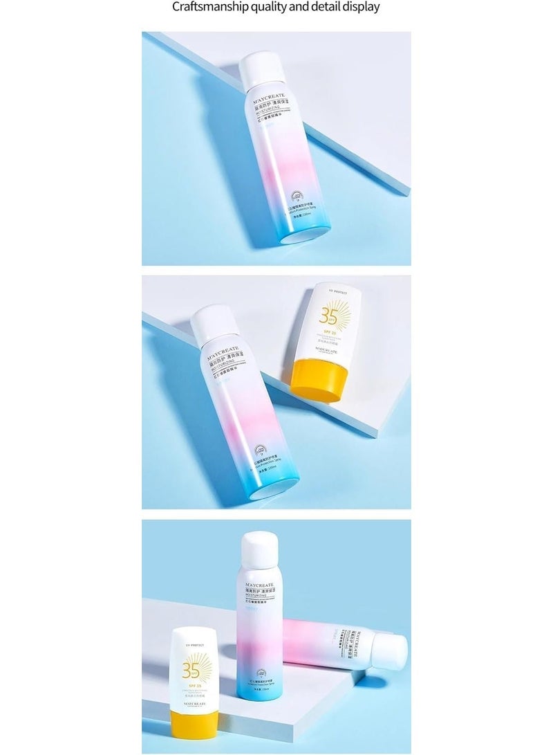 ماي كرييت سبراي تبييض كوري مع مستخلص الرمان للوجه والجسم - تفتيح، وترطيب، وحماية من الشمس - 150 مل - Image 5